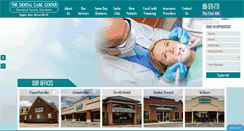 Desktop Screenshot of mycarolinadentist.com